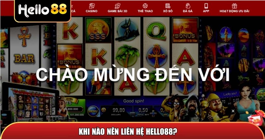 Khi nào nên liên hệ Hello88?